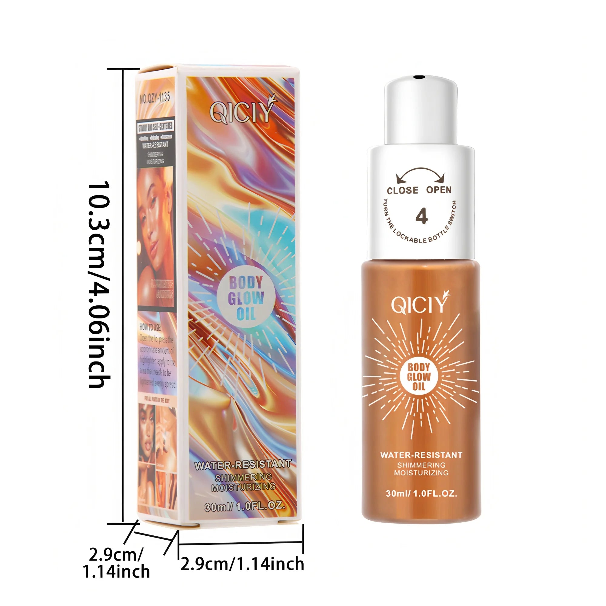 Spray Scintillant Waterproof Visage & Cheveux