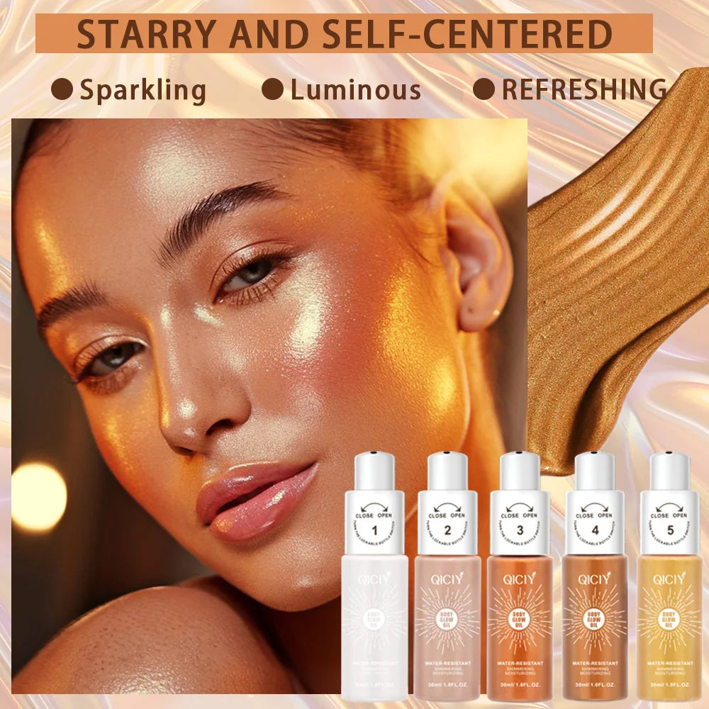 Spray Scintillant Waterproof Visage & Cheveux